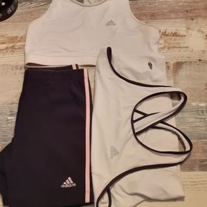3 pieces together/gently used/ all ADIDAS